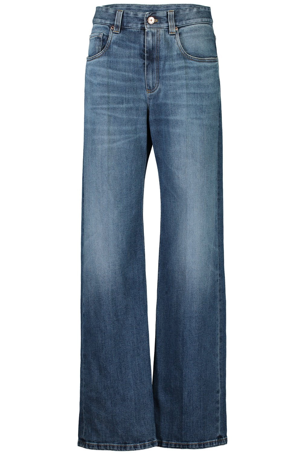BRUNELLO CUCINELLI-Straight Leg Jean-