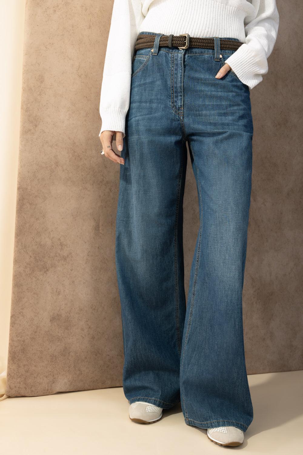 Super Lightweight Jeans-BLUE-36-CLOTHINGPANTDENIM-BRUNELLO CUCINELLI