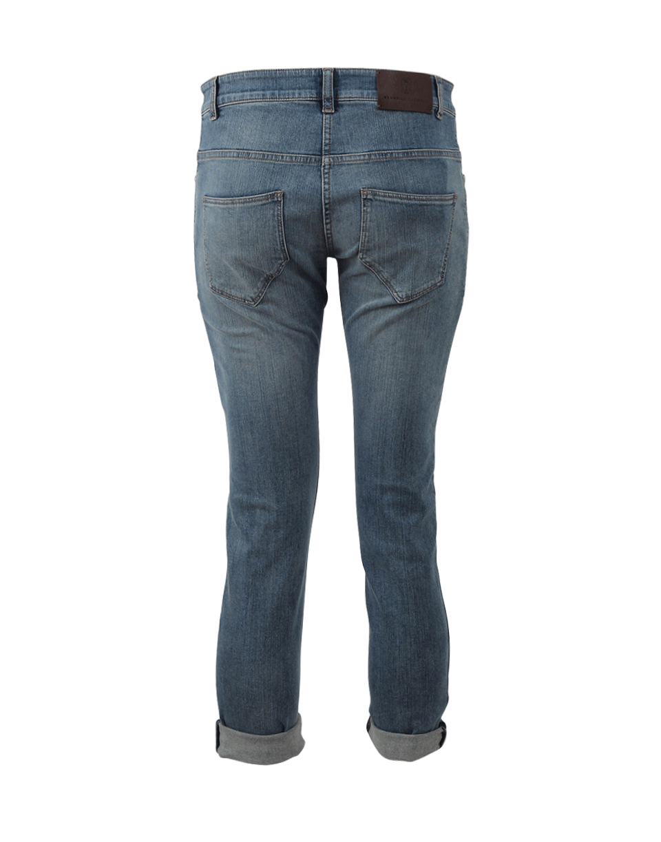 BRUNELLO CUCINELLI-Boyfriend Denim Jean-DENIM
