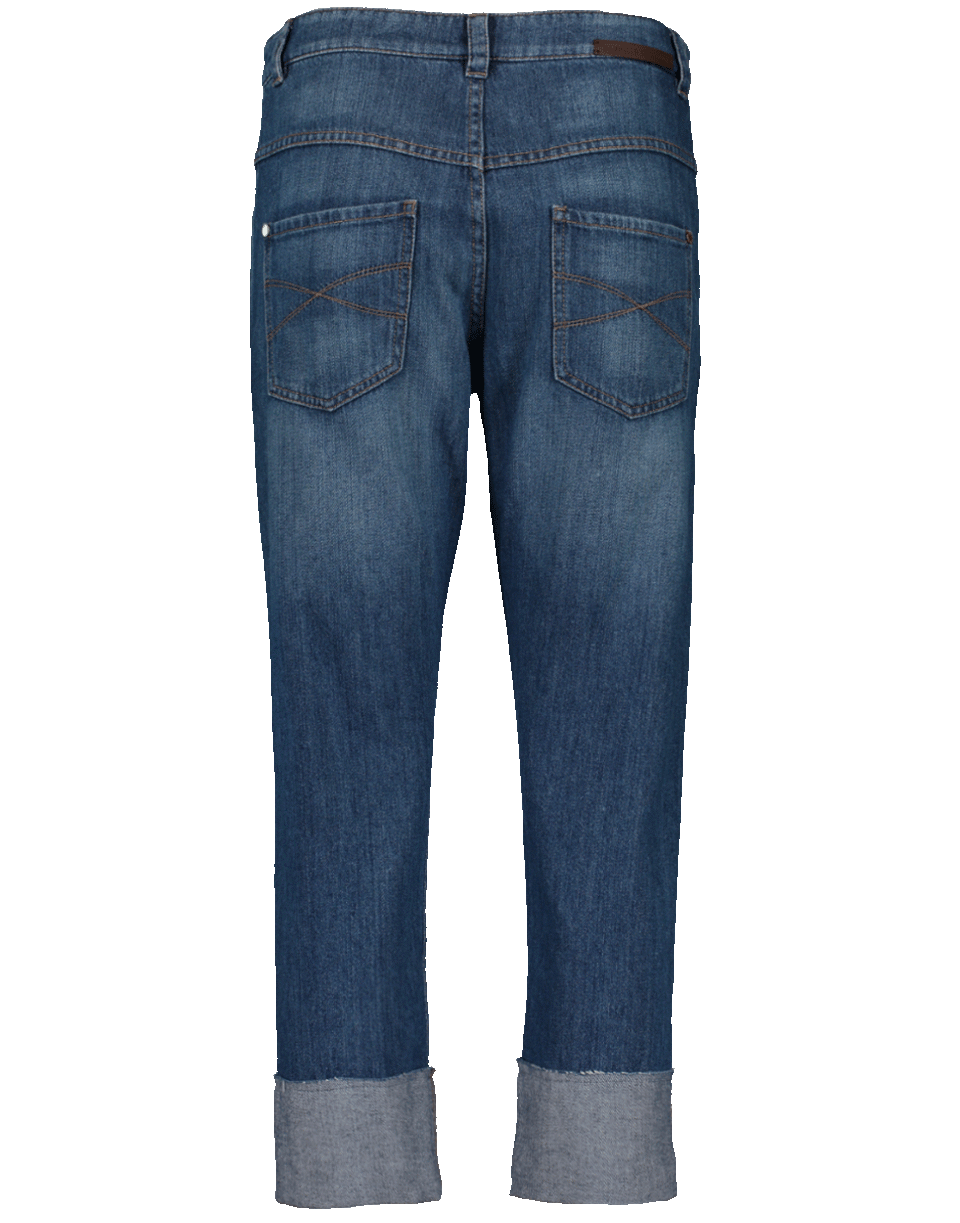 BRUNELLO CUCINELLI-Boyfriend Jean-