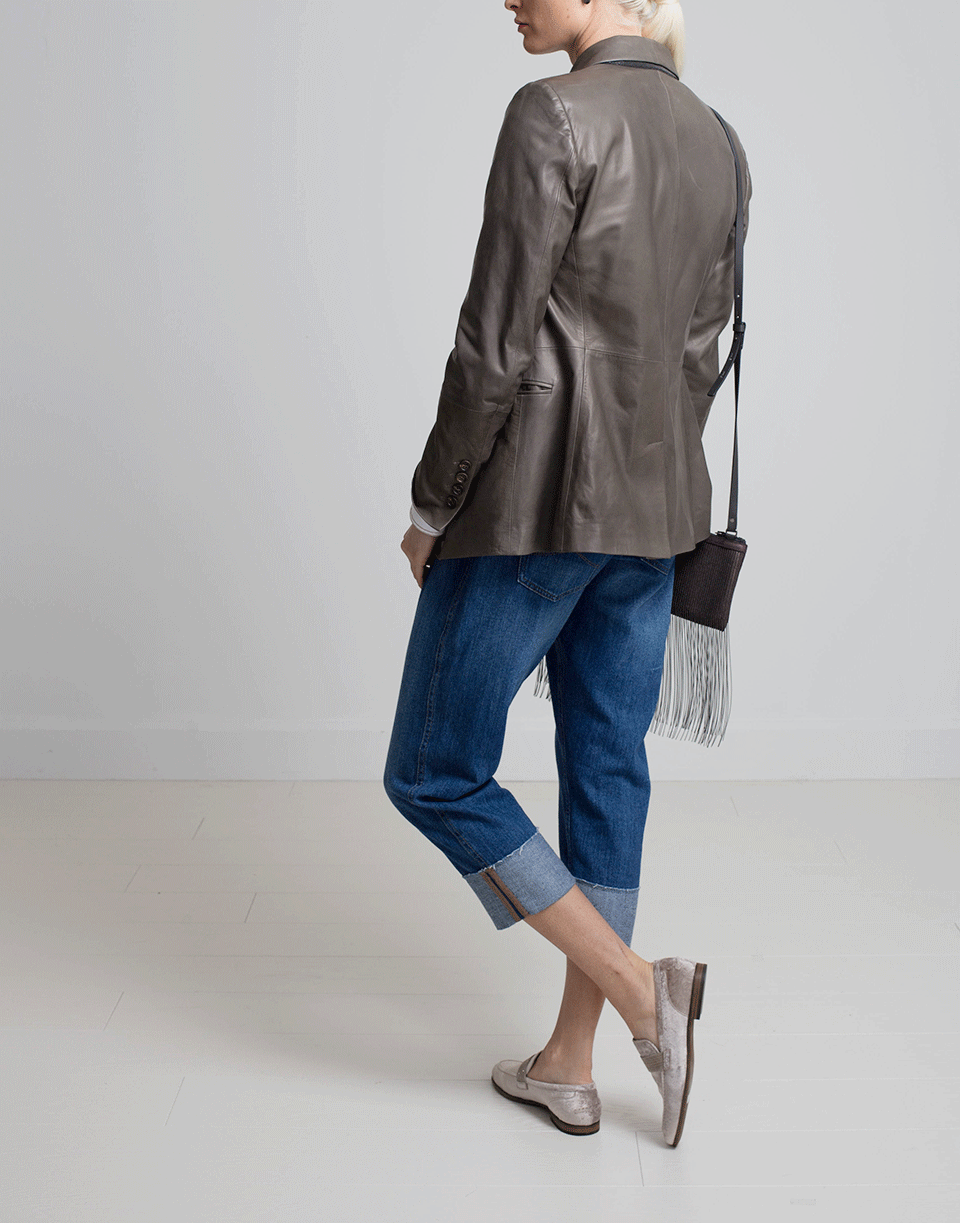 BRUNELLO CUCINELLI-Boyfriend Jean-