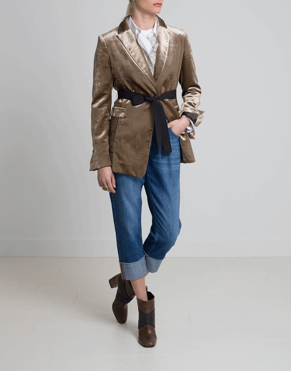 BRUNELLO CUCINELLI-Boyfriend Jean-