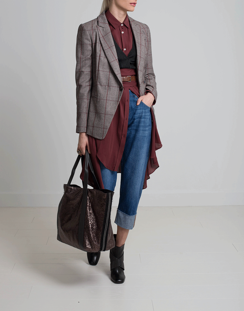 BRUNELLO CUCINELLI-Boyfriend Jean-