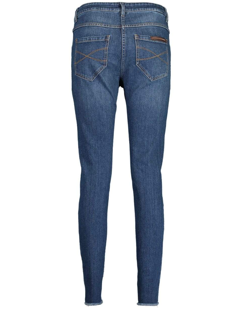 BRUNELLO CUCINELLI-Garment Dyed Frayed Jean-
