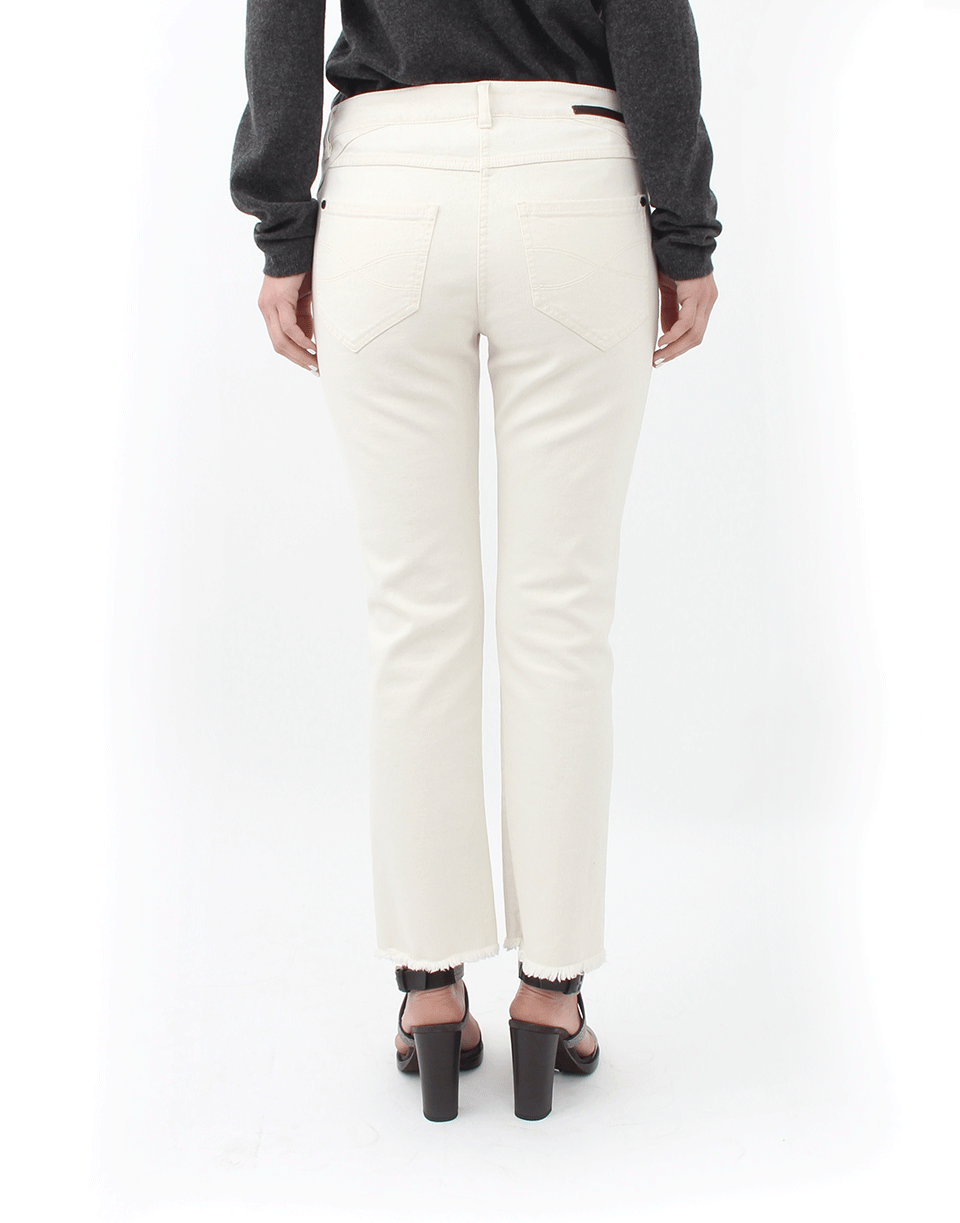 BRUNELLO CUCINELLI-Fray Hem Kick Flare Denim-