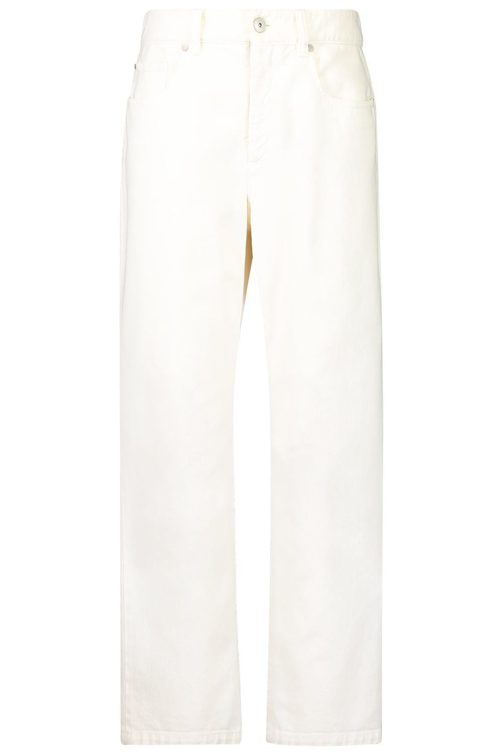 Bull Skinny Jean-WHITE-36-CLOTHINGPANTDENIM-BRUNELLO CUCINELLI