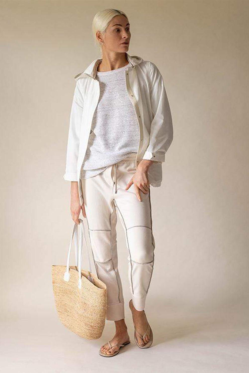 BRUNELLO CUCINELLI-Felpa Jogger Pant-BEIGE