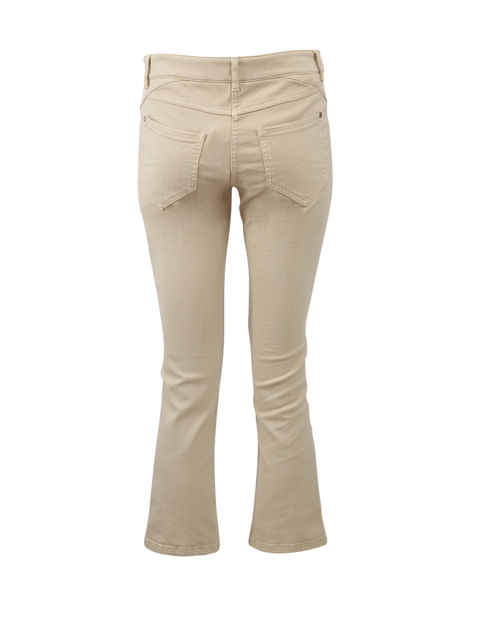 BRUNELLO CUCINELLI-Cropped Flare Denim Pant-