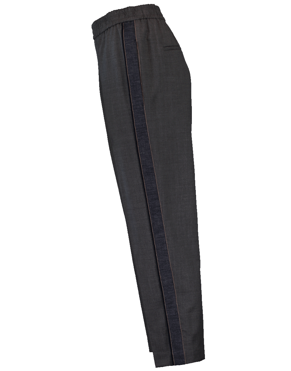 BRUNELLO CUCINELLI-Tropical Wool Pull On Pant-