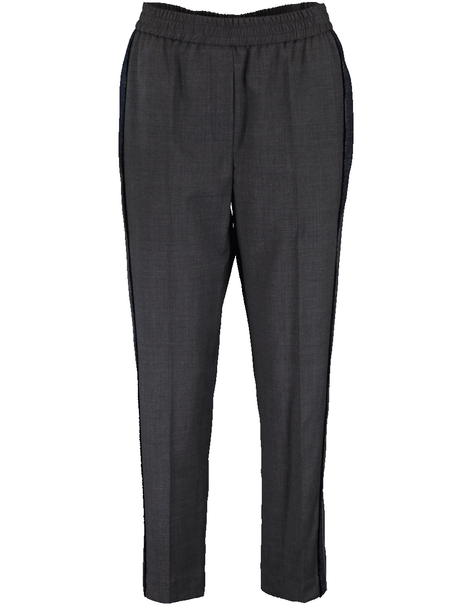 BRUNELLO CUCINELLI-Tropical Wool Pull On Pant-