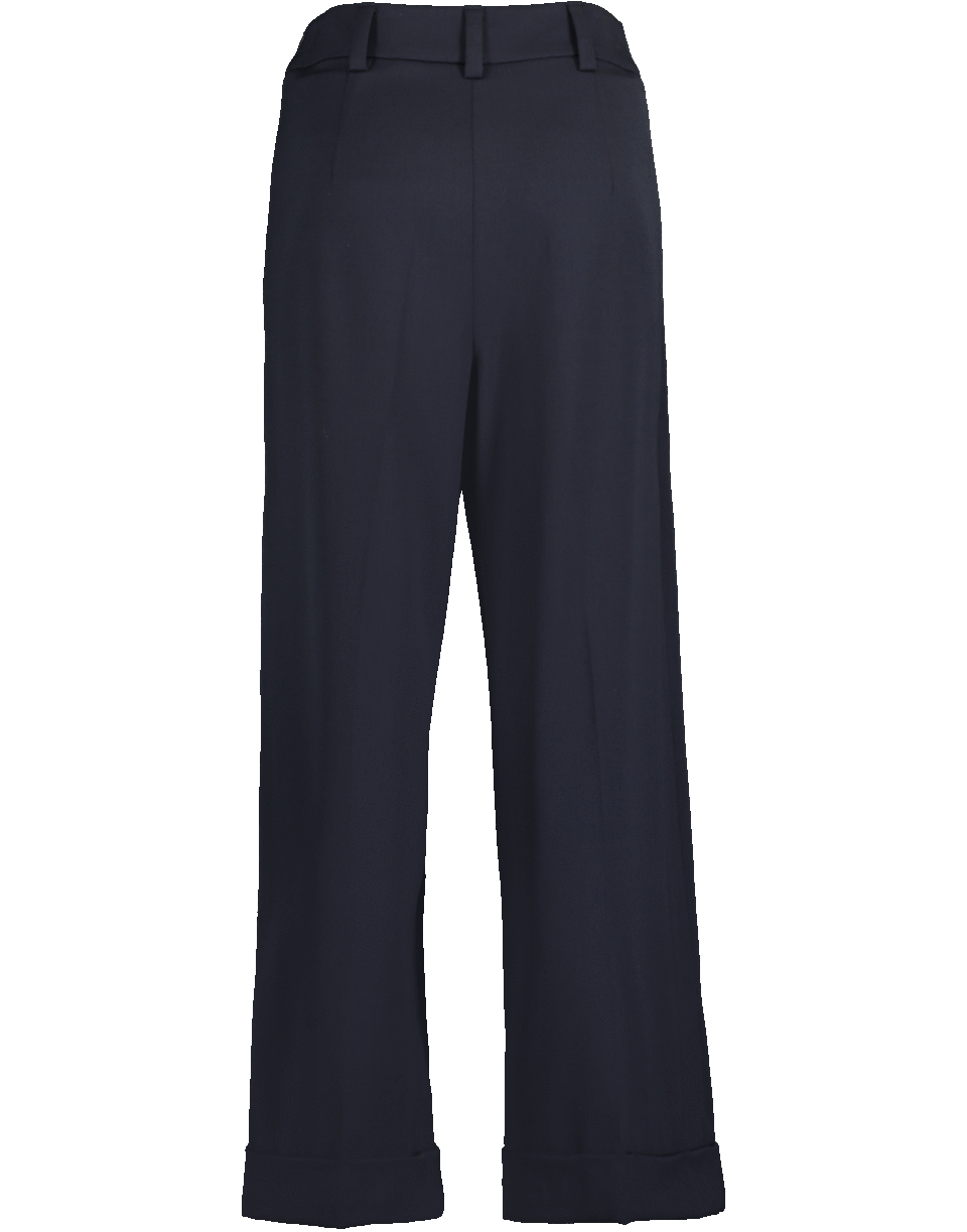 BRUNELLO CUCINELLI-Wide Leg Cuffed Pant-