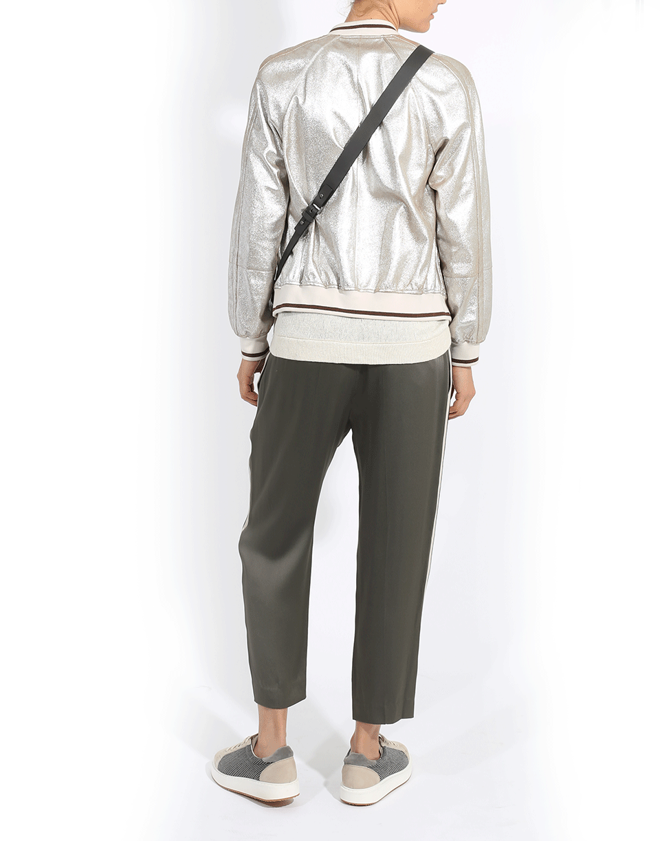 BRUNELLO CUCINELLI-Track Stripe Pull-On Pant-