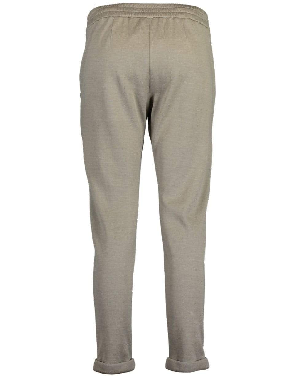 BRUNELLO CUCINELLI-Military Cotton and Silk Jogger-