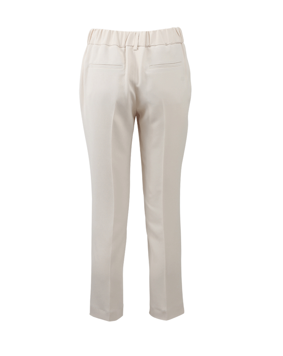 BRUNELLO CUCINELLI-Classic Pull On Pant - Orzo-