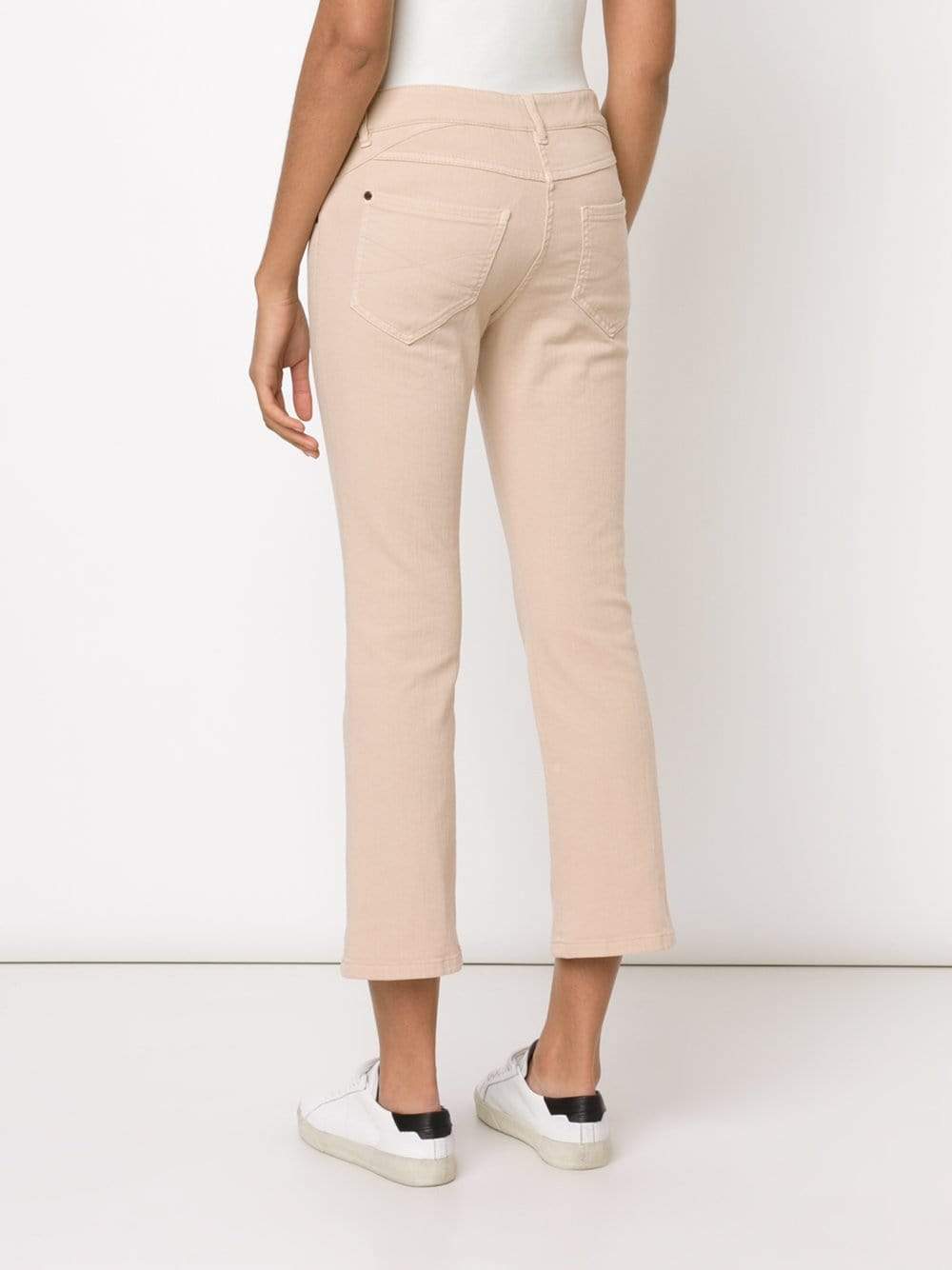 BRUNELLO CUCINELLI-Cropped Flare Denim Pant-