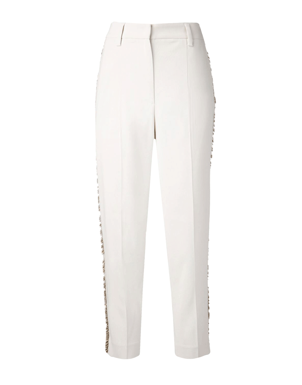 BRUNELLO CUCINELLI-Paillette Seam Wool Pant-