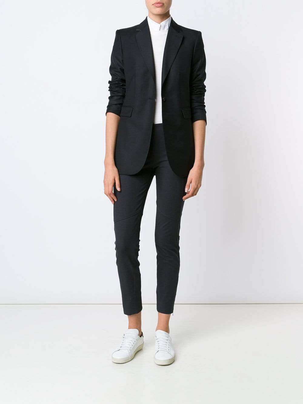 BRUNELLO CUCINELLI-Curved Seam Riding Pant-