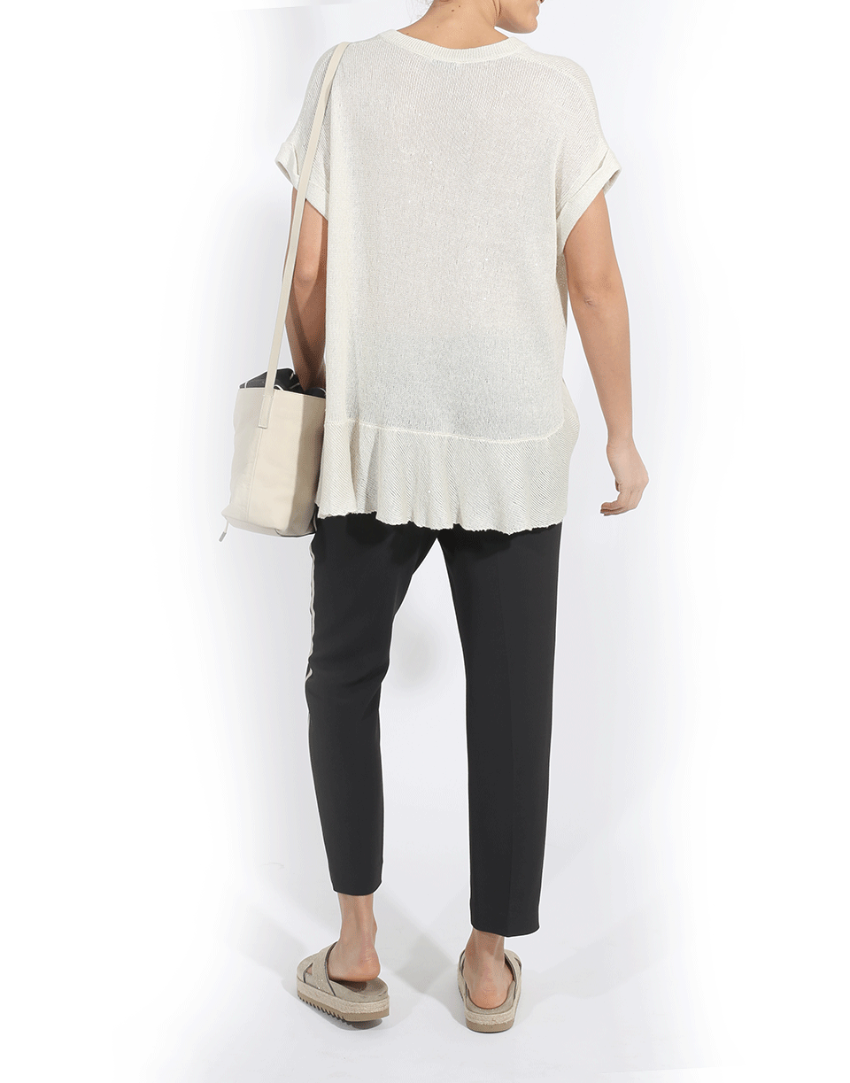 BRUNELLO CUCINELLI-Drawstring Pull On Pant-