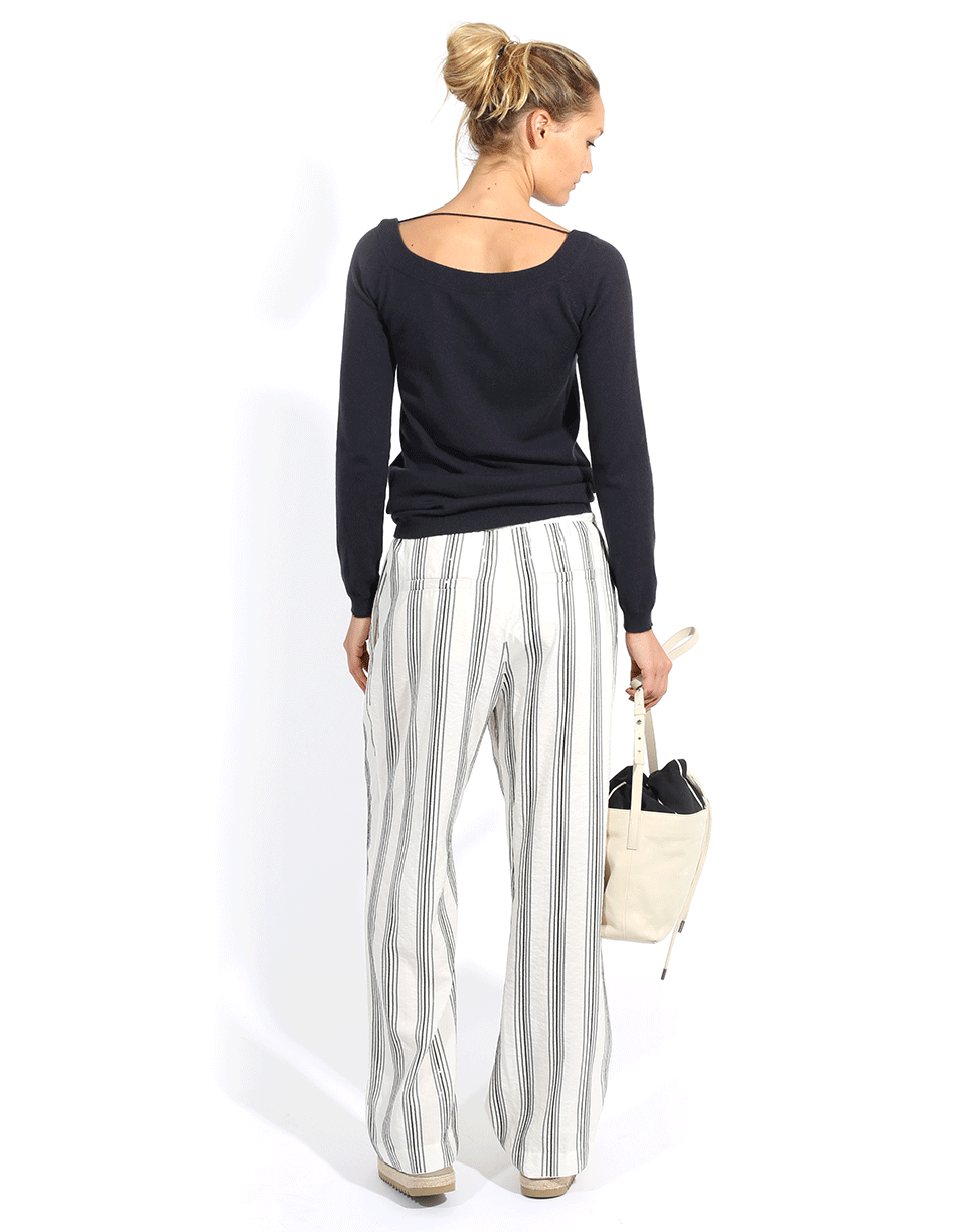 BRUNELLO CUCINELLI-Linen Drawstring Pants-