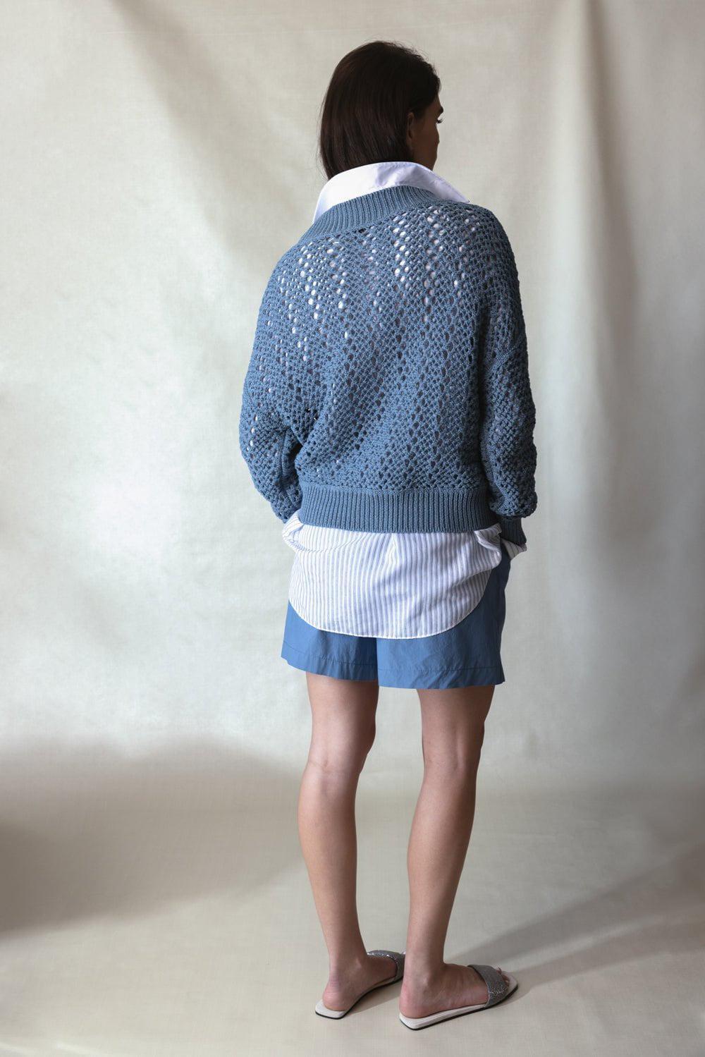 BRUNELLO CUCINELLI-Pull On Shorts-