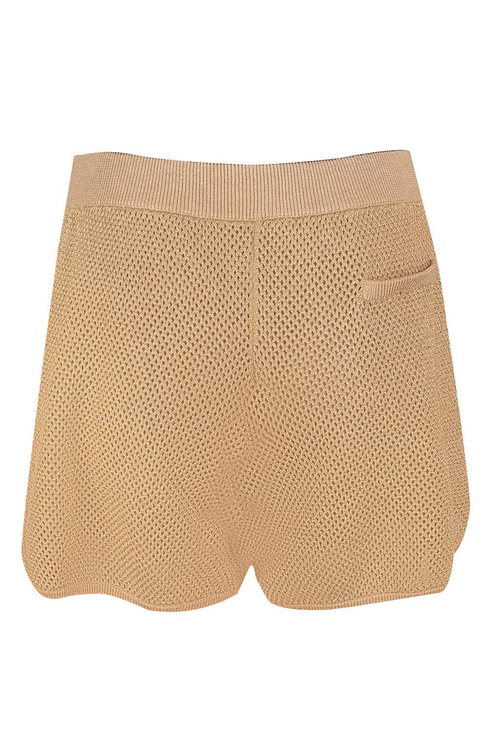 BRUNELLO CUCINELLI-Lurex Pull On Short-