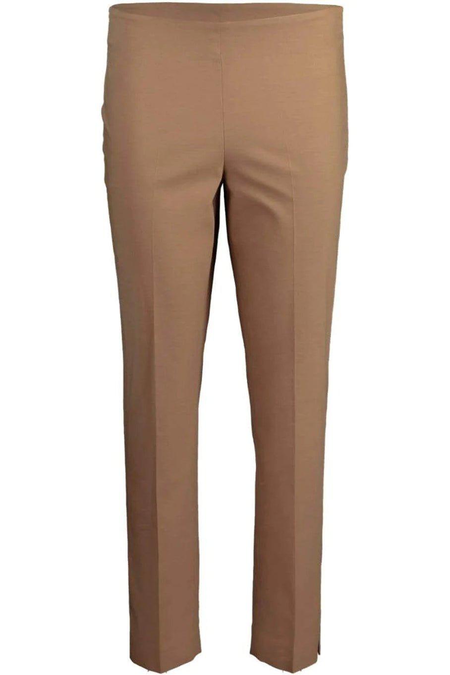 BRUNELLO CUCINELLI-Cotton Twill Side Zip Pant-
