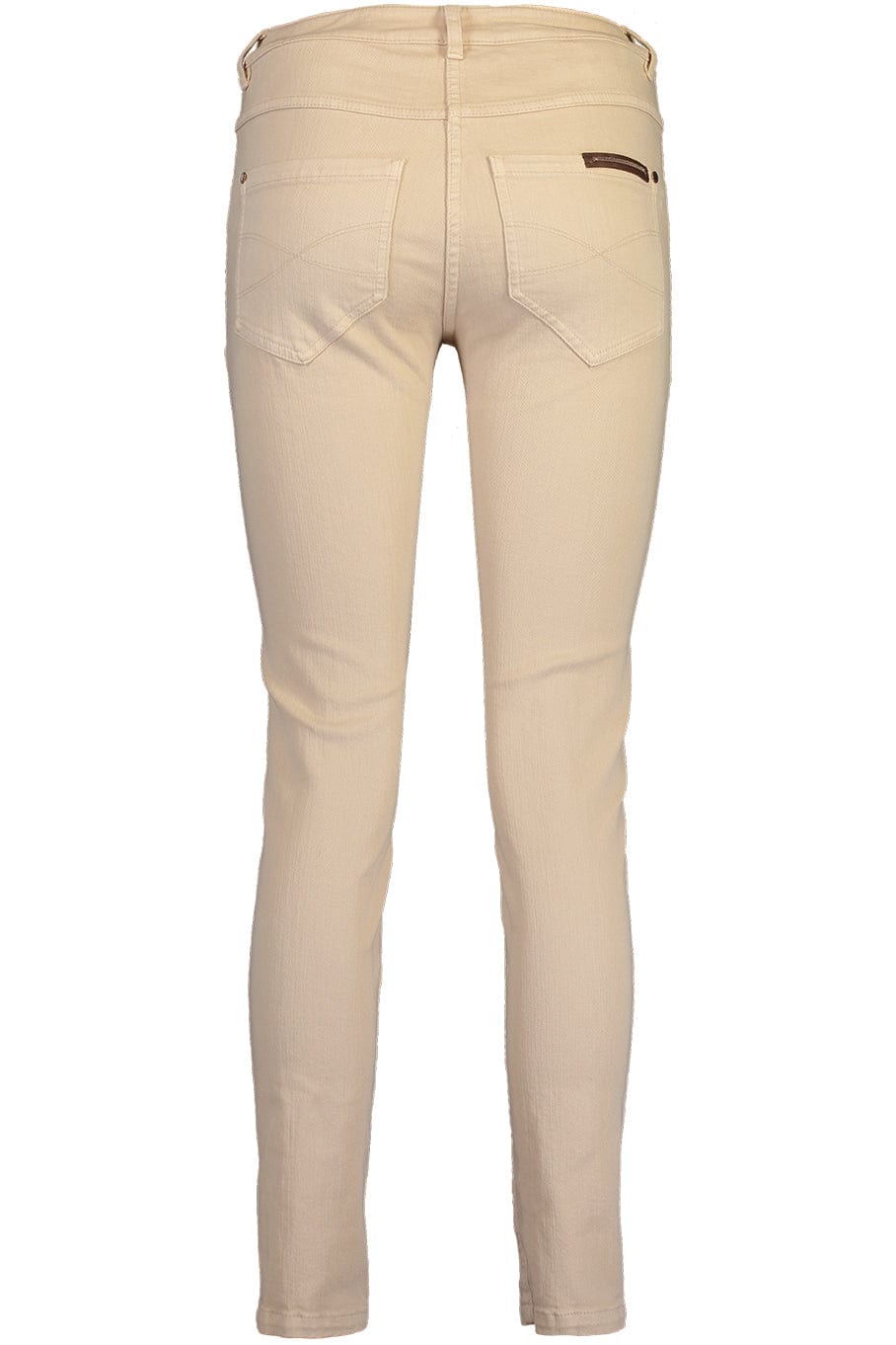 BRUNELLO CUCINELLI-Five Pocket Slim Leg Garment Dye Jean - Sand-