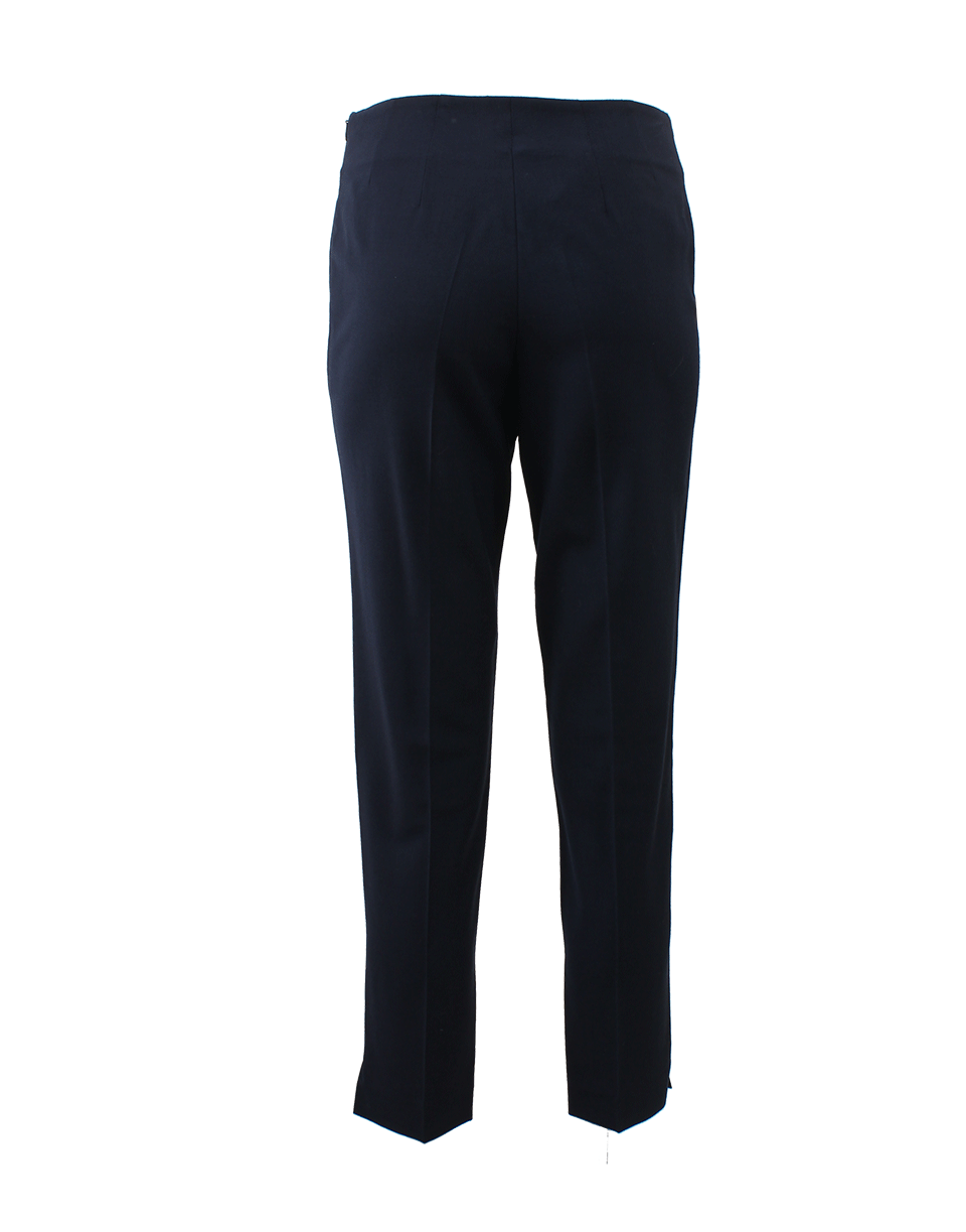 BRUNELLO CUCINELLI-Lightweight Side Zip Wool Pant-