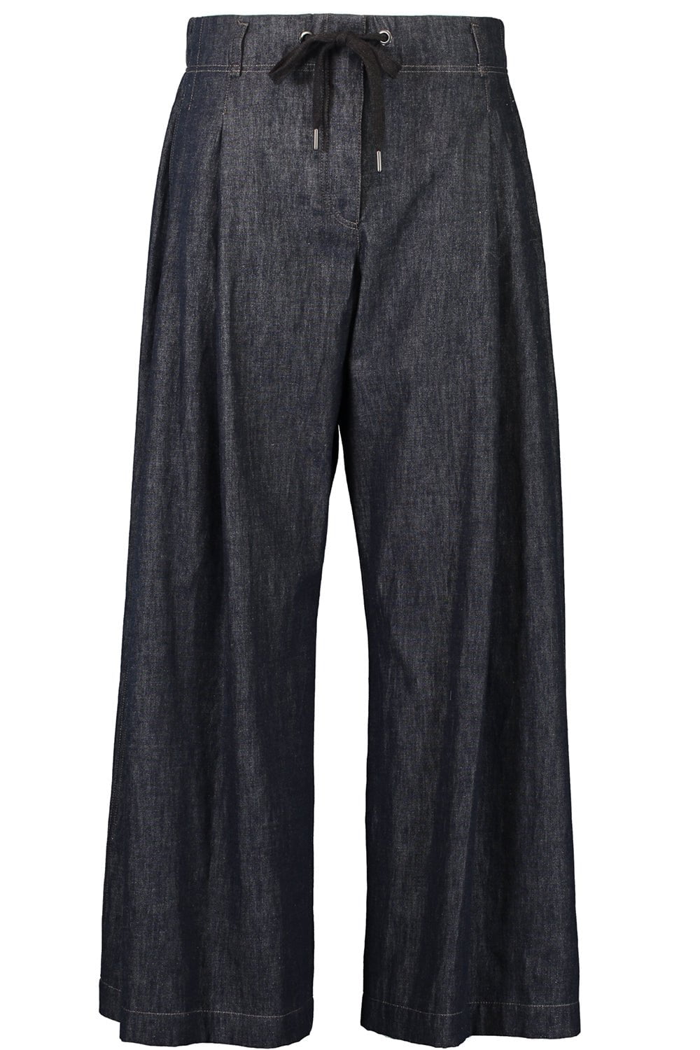 BRUNELLO CUCINELLI-Wide Leg Drawstring Pant-