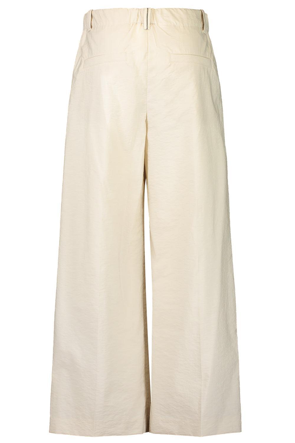 Pleated Trousers-BROWN-36-CLOTHINGPANTWIDE LEG-BRUNELLO CUCINELLI