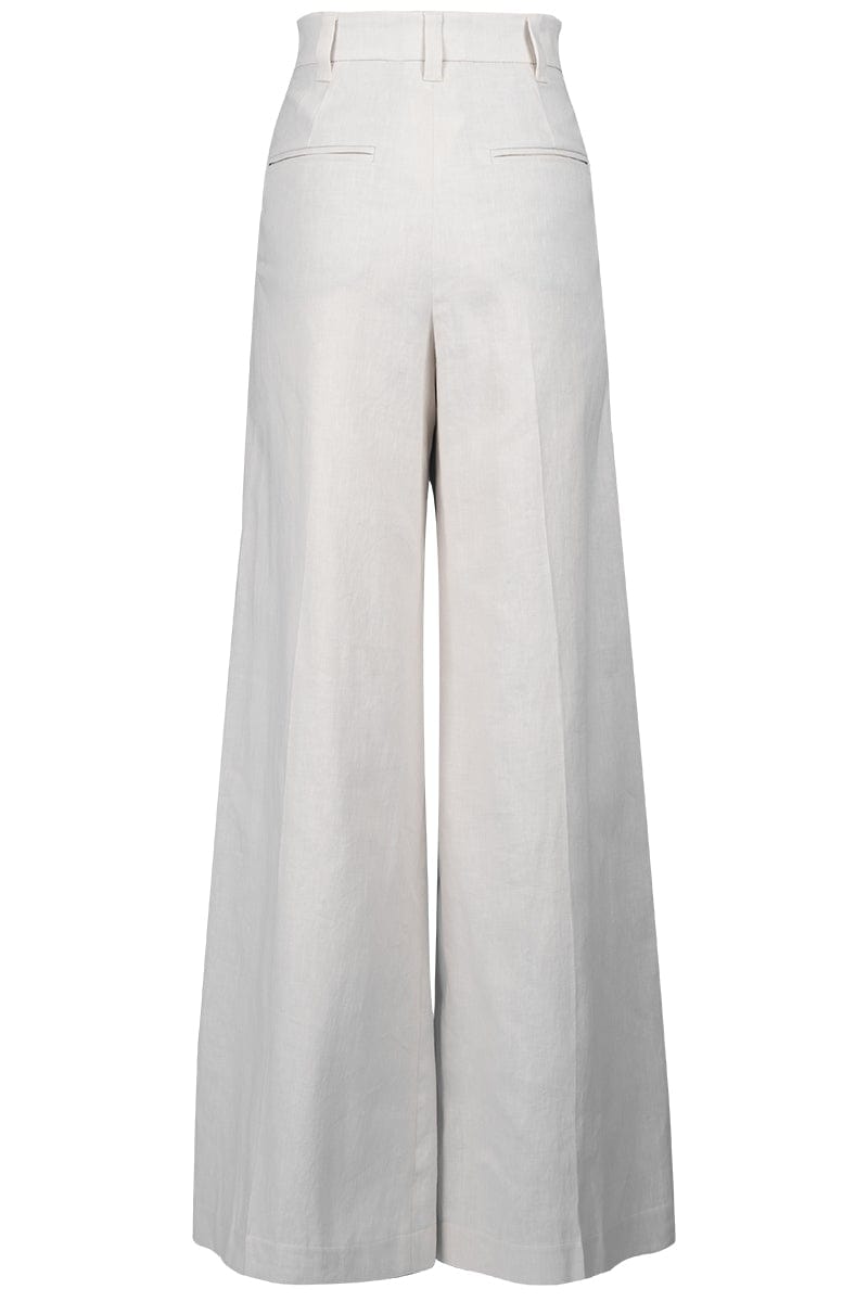 BRUNELLO CUCINELLI-High Waist Wide Leg Pant-