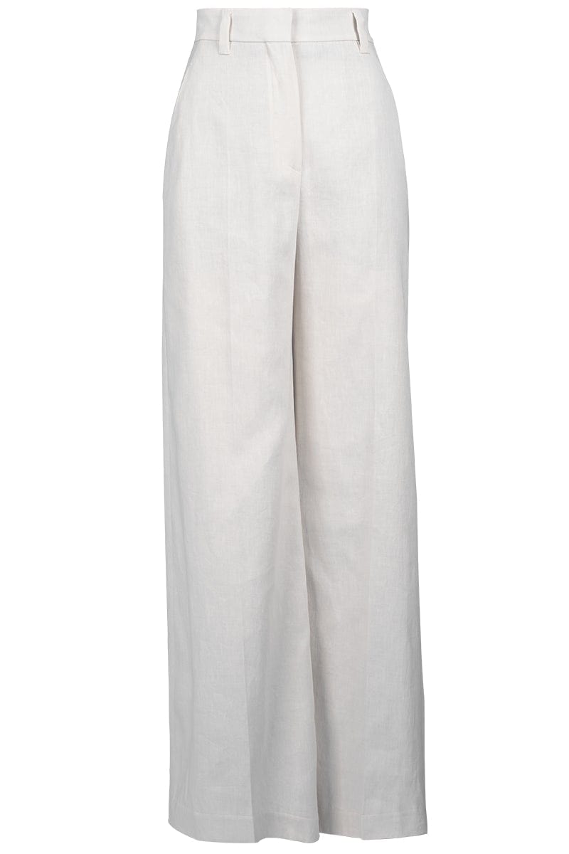 BRUNELLO CUCINELLI-High Waist Wide Leg Pant-