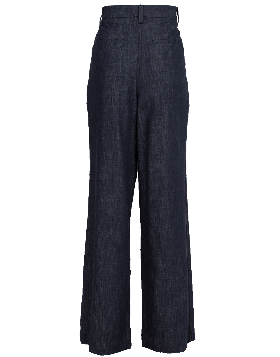 BRUNELLO CUCINELLI-Wide Leg Denim Pant-