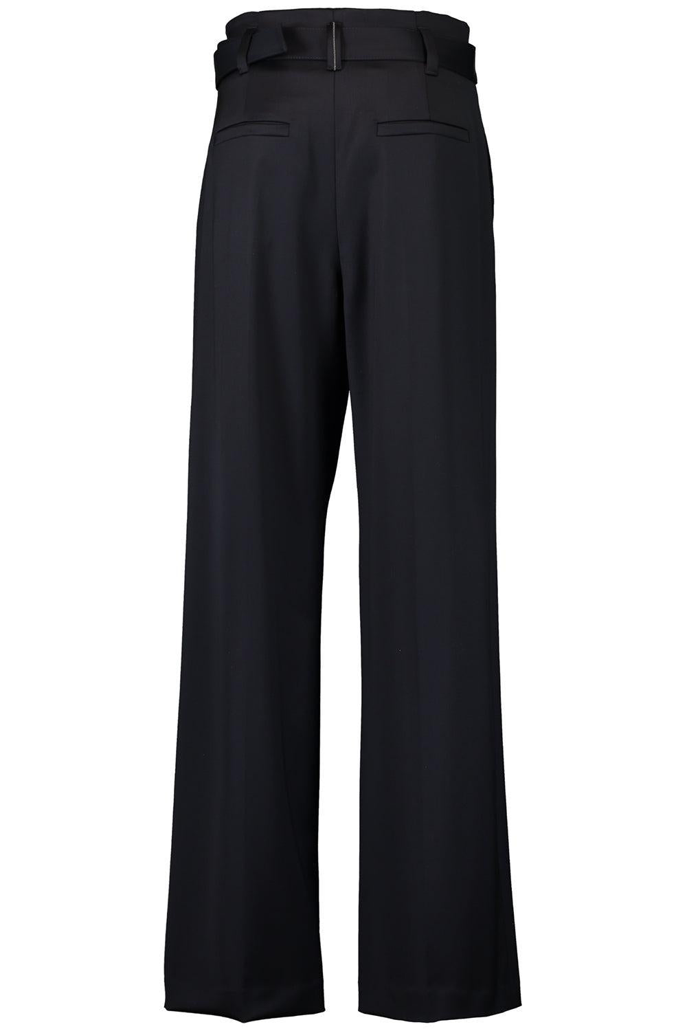 Loose Corset Pant-NAVY-38-CLOTHINGPANTWIDE LEG-BRUNELLO CUCINELLI