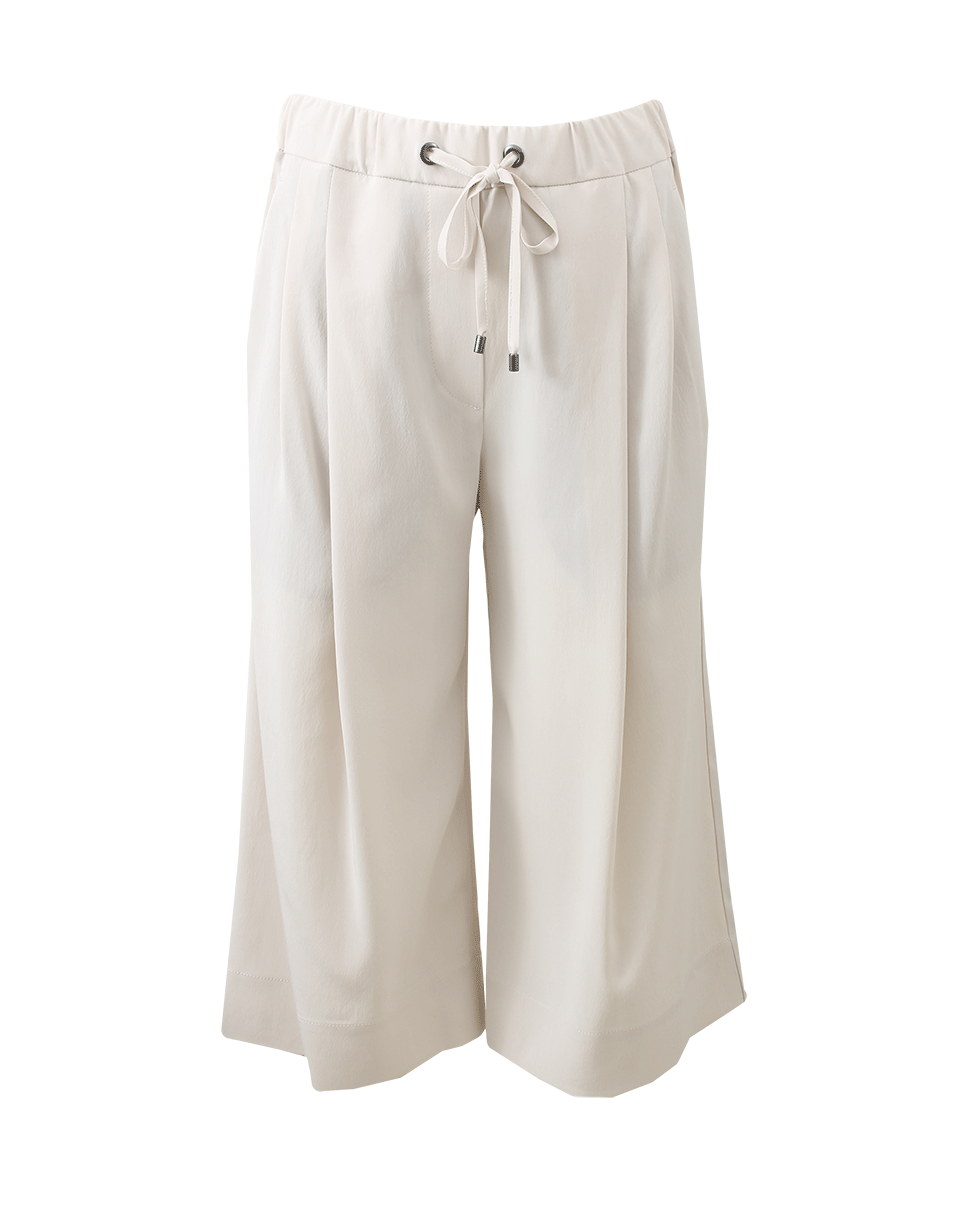 BRUNELLO CUCINELLI-Silk Coulotte Pant-