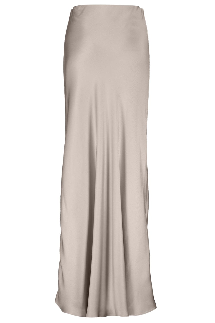 BRUNELLO CUCINELLI-Silk Satin Slip Skirt-