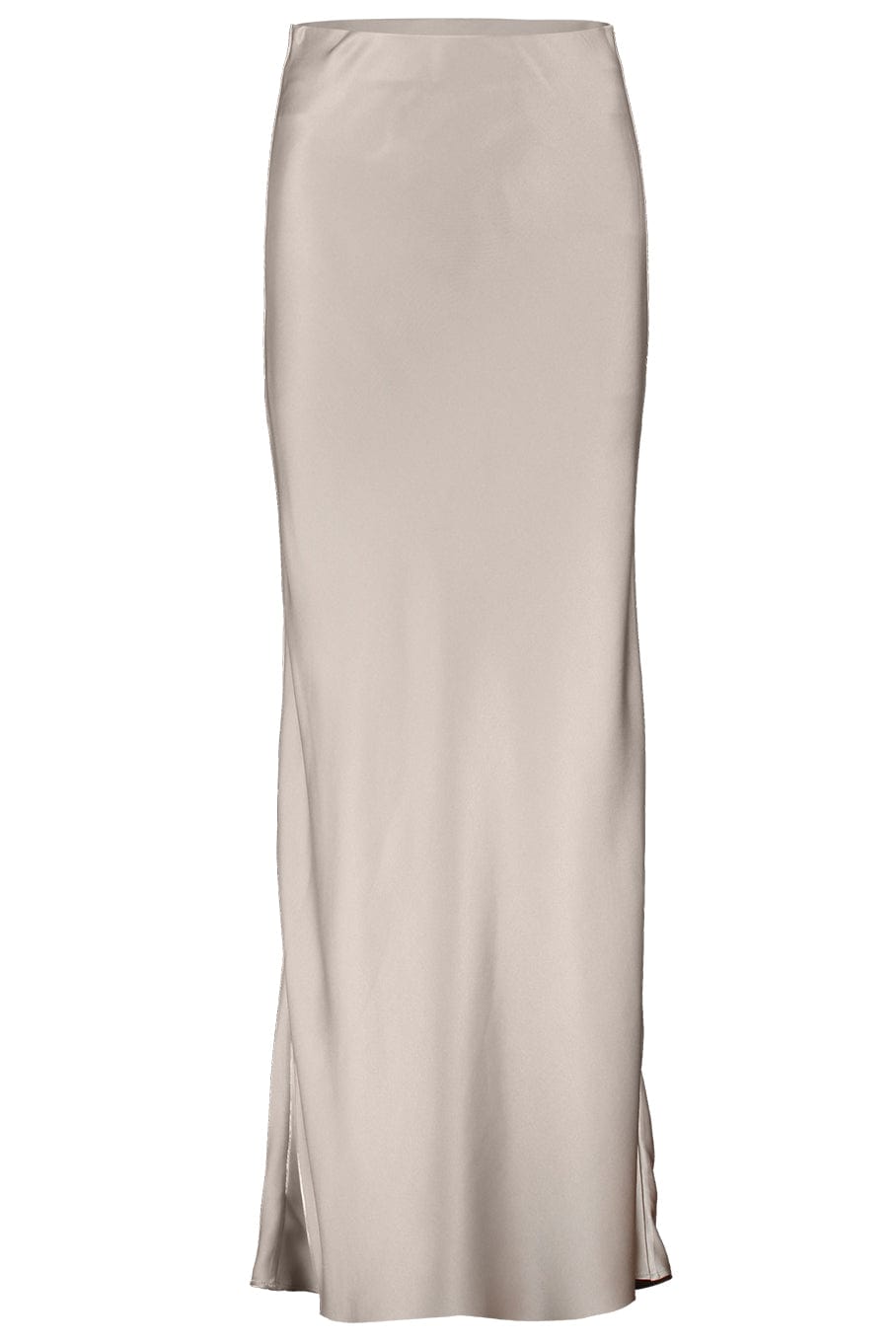 BRUNELLO CUCINELLI-Silk Satin Slip Skirt-
