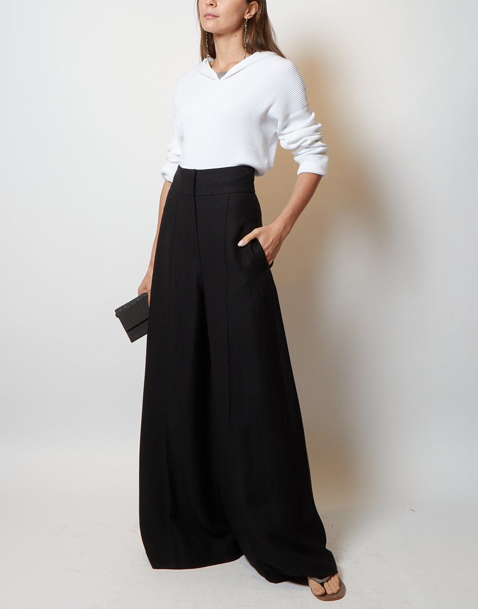 BRUNELLO CUCINELLI-Linen Skirt Pant-