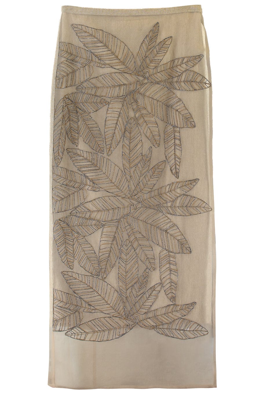 BRUNELLO CUCINELLI-Wrap Skirt With Bamboo Print-