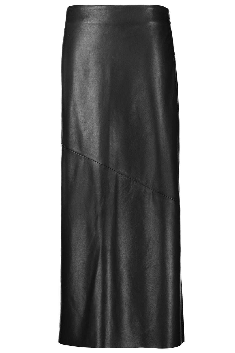 Fluid Pencil Skirt-BLACK-38-CLOTHINGSKIRTMIDI-BRUNELLO CUCINELLI