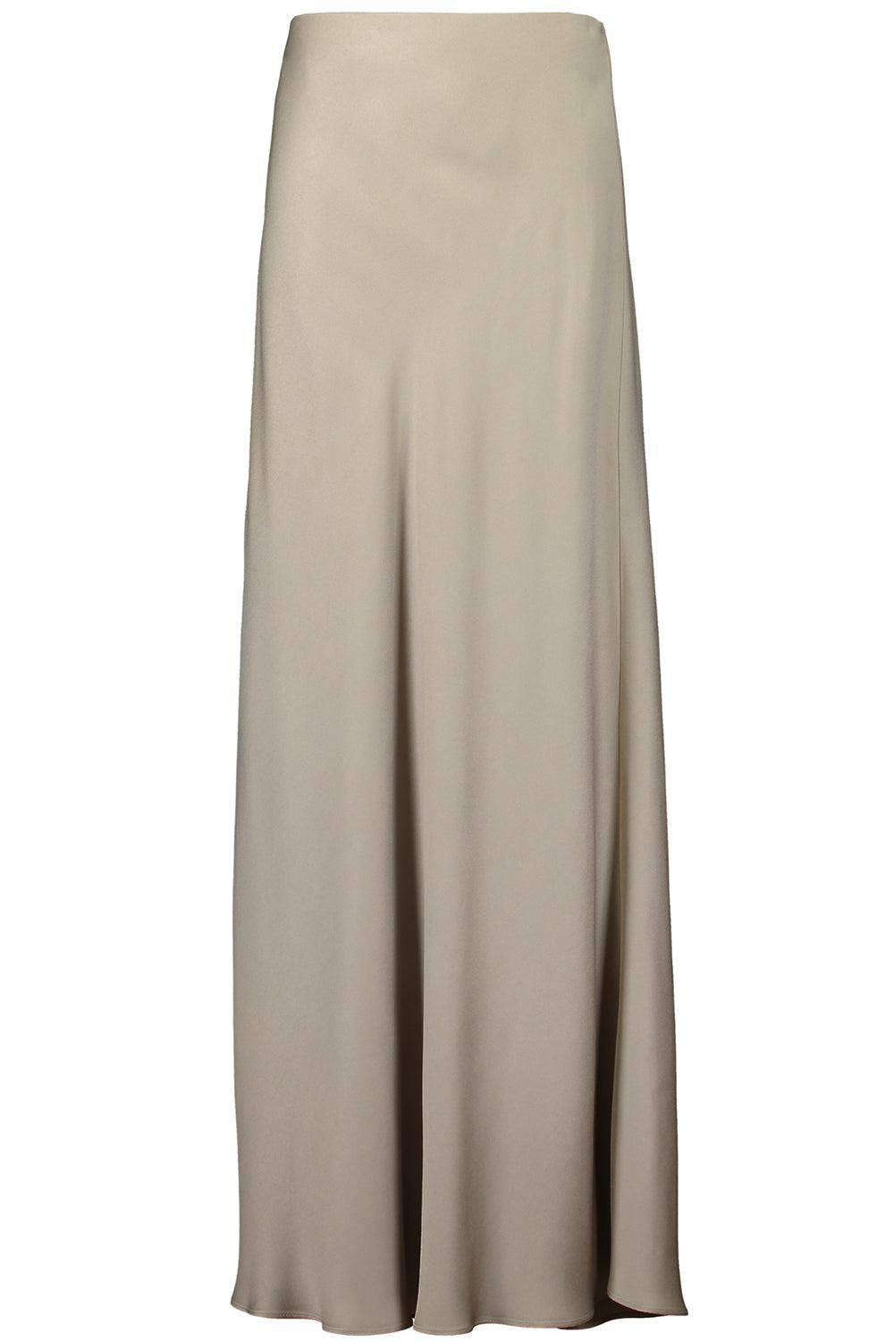 Column Skirt-SILVER-46-CLOTHINGSKIRTMIDI-BRUNELLO CUCINELLI