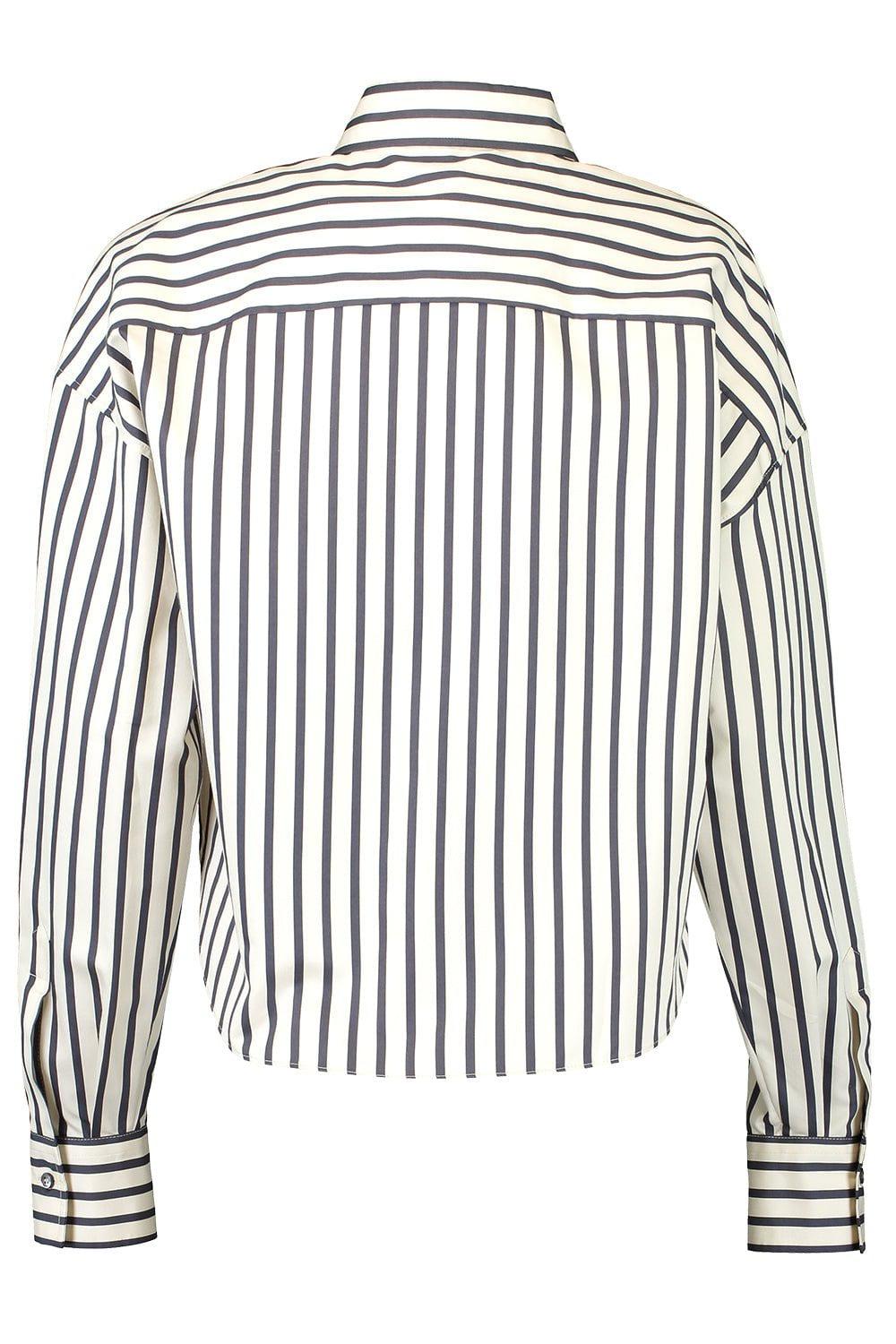 BRUNELLO CUCINELLI-Monili Trim Collared Shirt-