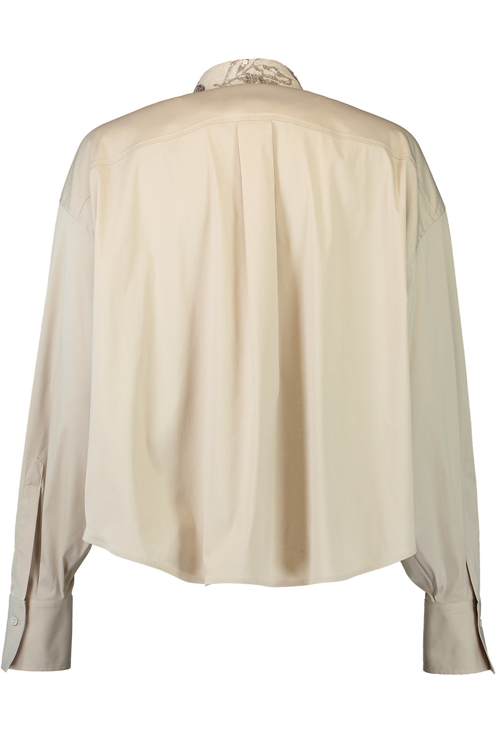 Herbarium Collar Shirt-MED BRWN-XS-CLOTHINGTOPBLOUSE-BRUNELLO CUCINELLI