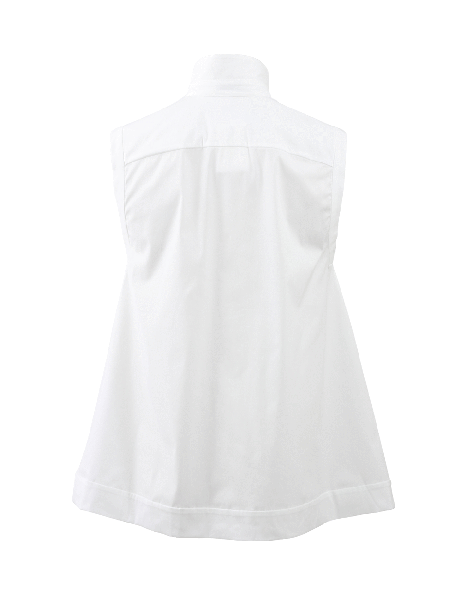 BRUNELLO CUCINELLI-Monili Collar Trapeze Blouse-