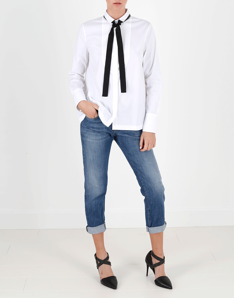 BRUNELLO CUCINELLI-Neck Tie Shirt-