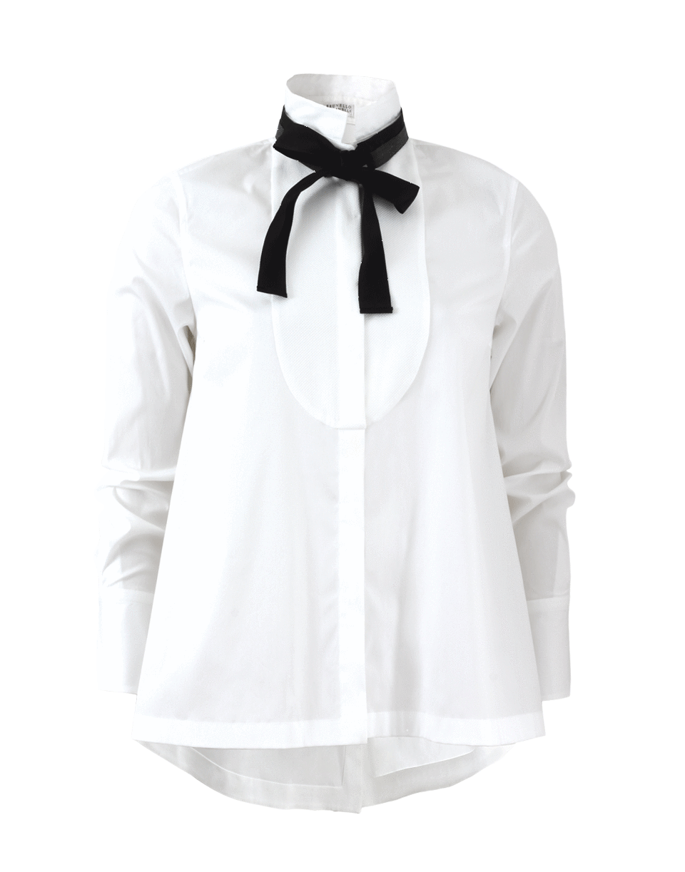 BRUNELLO CUCINELLI-Neck Tie Shirt-