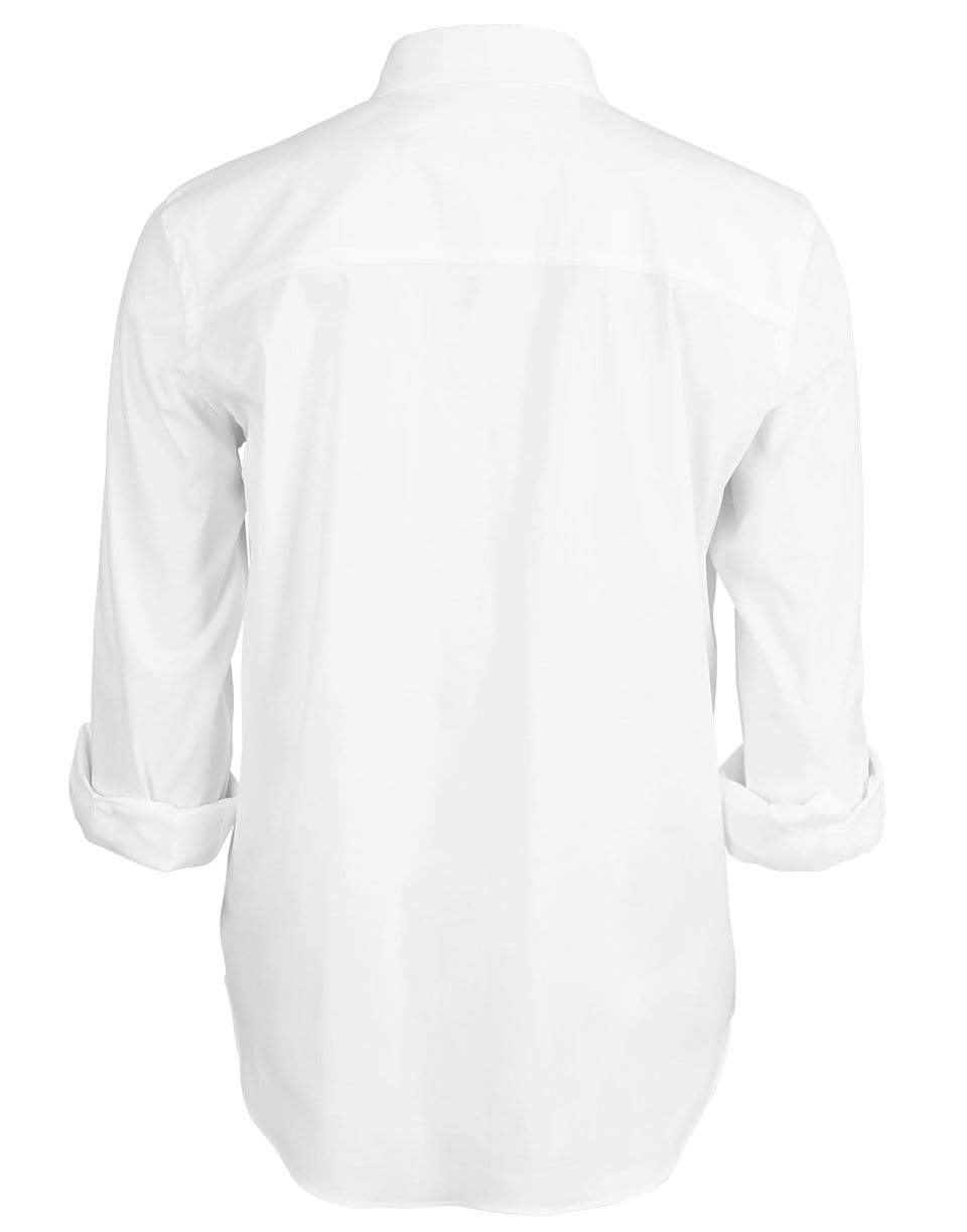 BRUNELLO CUCINELLI-Monili Tab Sleeve Cuff Button Up Blouse-