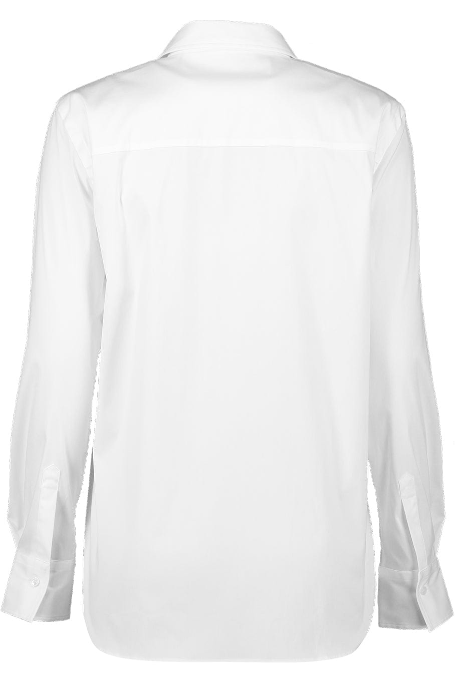 BRUNELLO CUCINELLI-Long Sleeve Stretch Poplin Blouse-