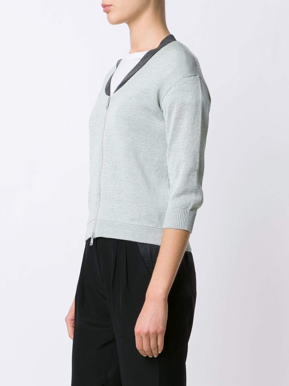 BRUNELLO CUCINELLI-Monili Zip Cardigan-