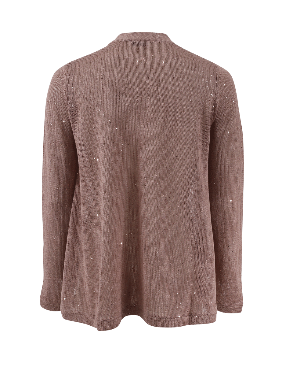 BRUNELLO CUCINELLI-Linen Silk Cardigan-
